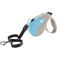 FERPLAST Amigo Cord Beige-Blu Повідець-рулетка для собак
