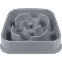 DEXAS Slow Maze Feeder Silicone 6 cup Миска силіконова квадратна для повільного годування