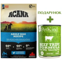ACANA Adult Dog Recipe Сухий корм для дорослих собак усіх порід (з куркою та індичкою)