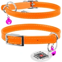 COLLAR WAUDOG Glamour XXS Нашийник для котів з QR паспортом