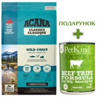 ACANA Wild Coast Recipe Сухий корм для собак усіх порід та всіх стадій життя (з лососем)