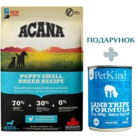 ACANA Puppy Small Breed Recipe Сухой корм для щенков малых пород (курица, индейка)