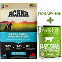 ACANA Puppy Small Breed Recipe Сухий корм для цуценят малих порід (курка, індичка)