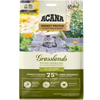 ACANA Grasslands Cat Сухой корм для котов всех пород и всех стадий жизни (утка, курица, индейка)