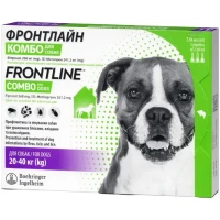 Boehringer Ingelheim Frontline Combo spot-on Краплі для собак від бліх та кліщів