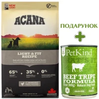 ACANA Light&Fit Recipe Сухой корм для поддержания здорового веса тела взрослых собак всех пород (с курицей)