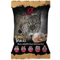 ALPHA SPIRIT Cat Snacks Turkey Напіввологі ласощі для котів (Індичка)