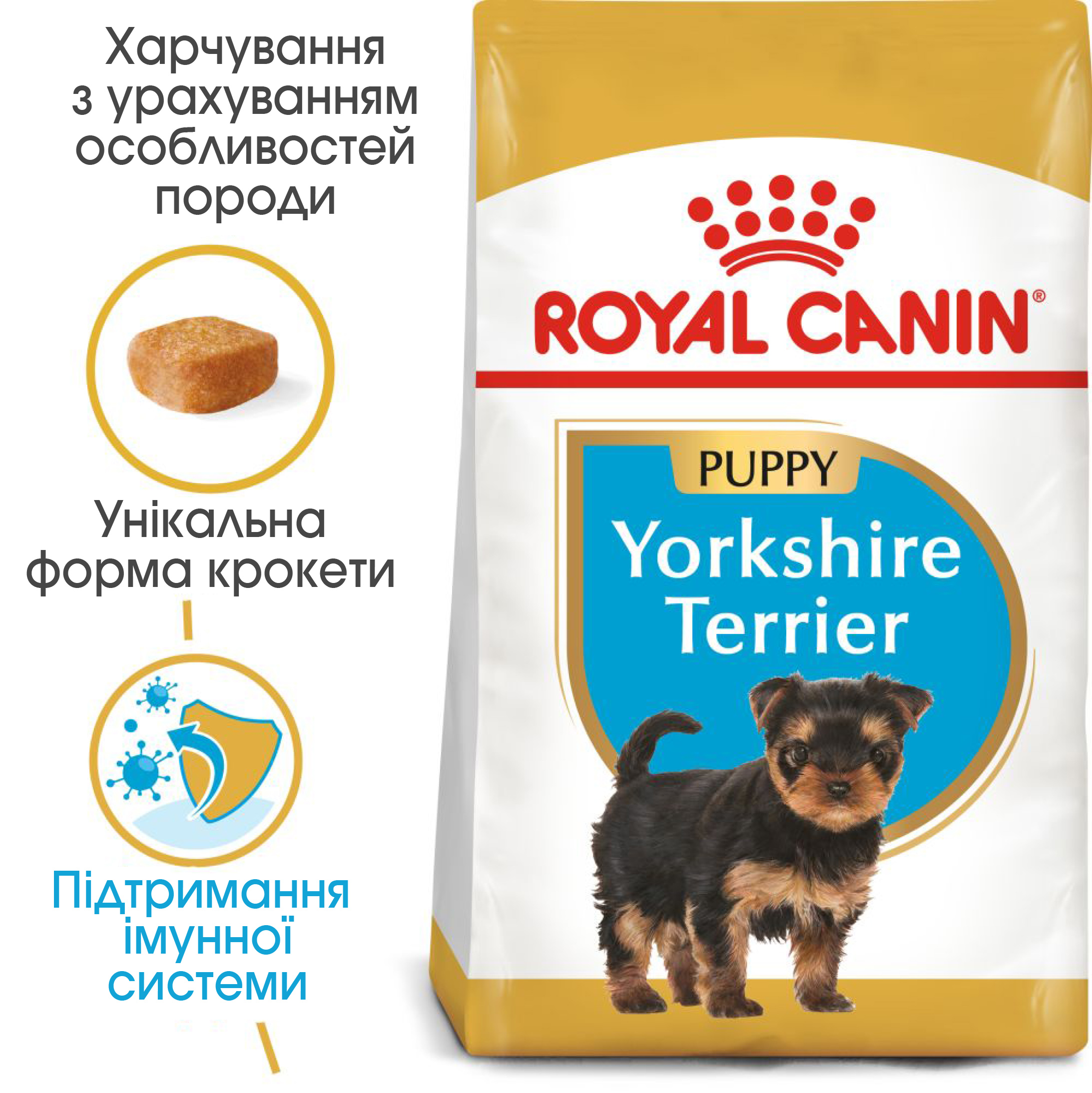 ROYAL CANIN Yorkshire Terrier Puppy Сухий корм для цуценят породи Йоркшир-тер'єр7