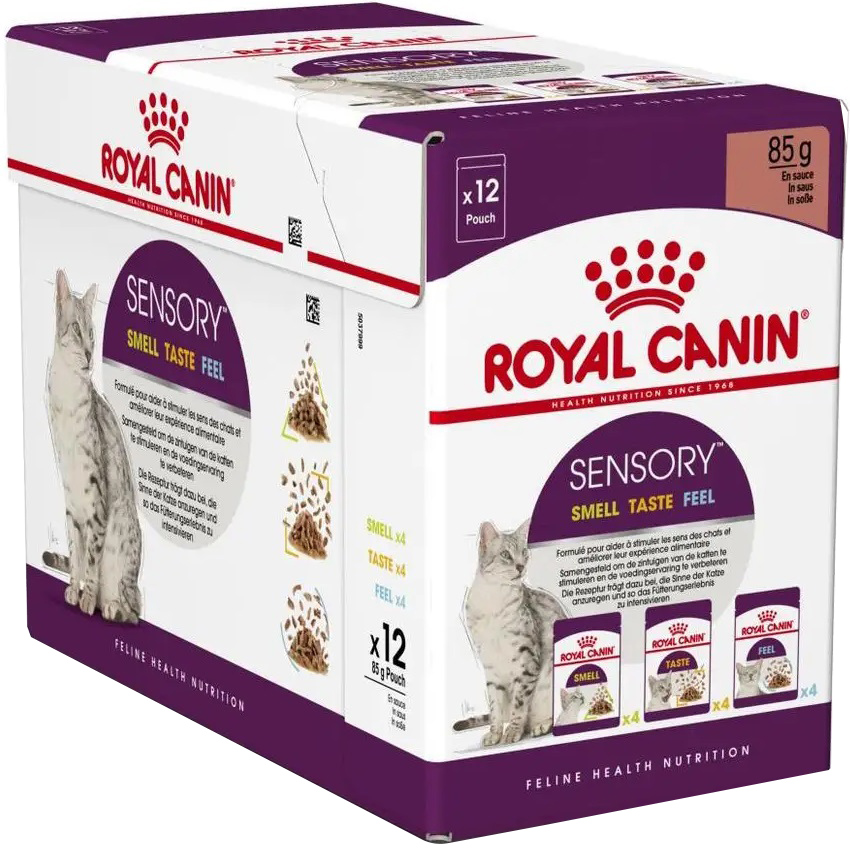 ROYAL CANIN Sensory Multipack Gravy Вологий корм для дорослих котів0