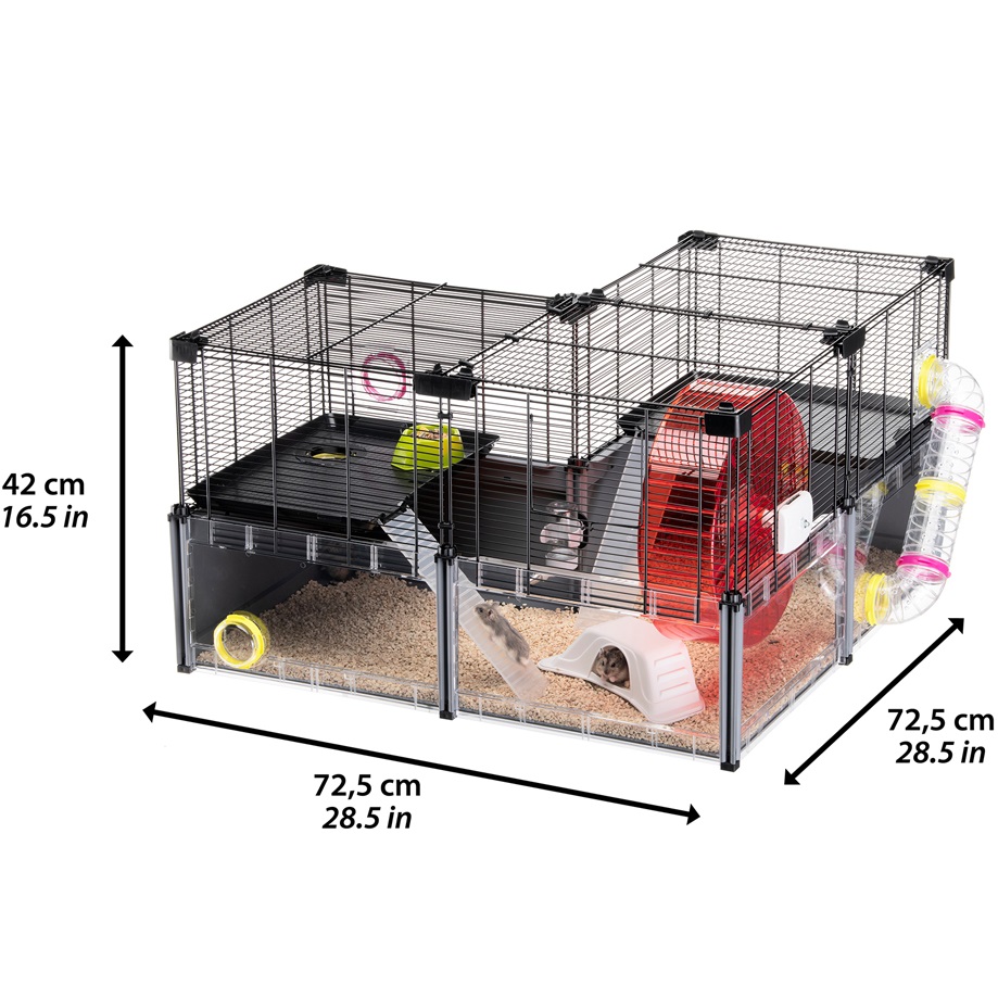 FERPLAST Multipla Hamster Large Клітка для хом'яків та мишей7