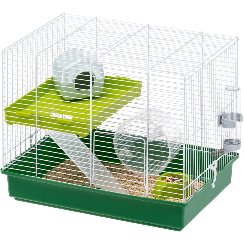 FERPLAST Hamster Duo White Двухэтажная клетка для хомяков2