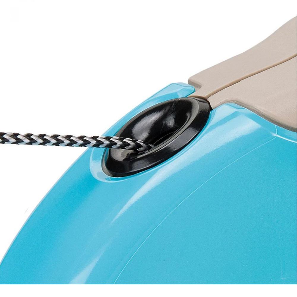 FERPLAST Amigo L Cord Beige-Turquoise Поводок-рулетка для собак2