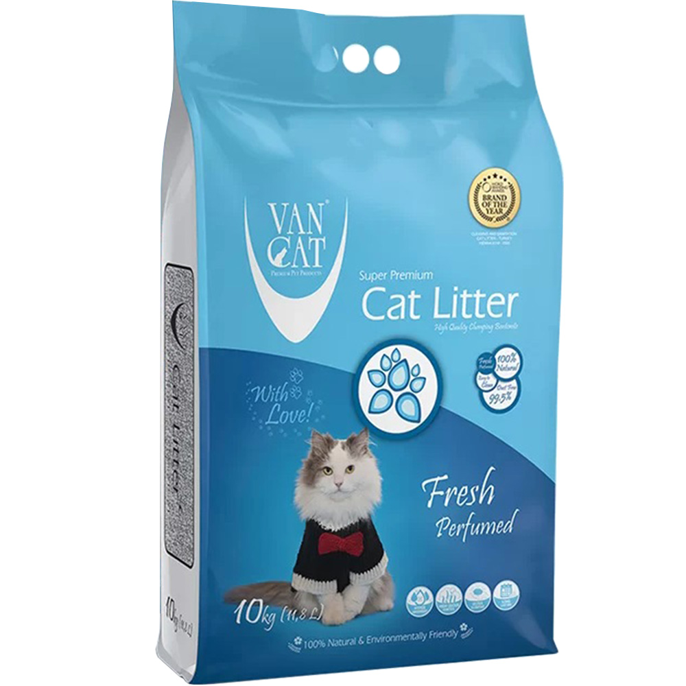 VANCAT Cat Litter Fresh Наповнювач бентонітовий для котячих туалетів (з ароматом свіжості)0