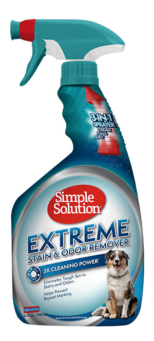 SIMPLE SOLUTION Extreme Stain & Odor Remover Сверхмощное средство для нейтрализации запахов и удаления пятен от жизнедеятельности домашних животных0