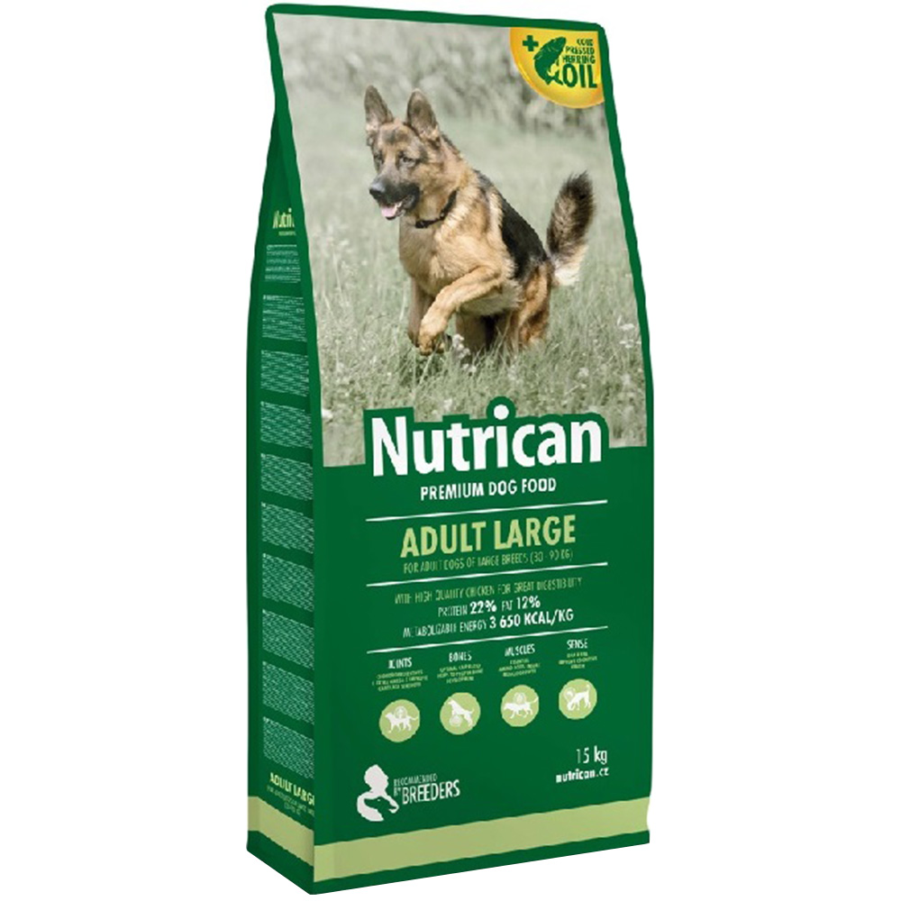 NUTRICAN Adult Large Сухий корм для дорослих собак великих порід (Курка)0