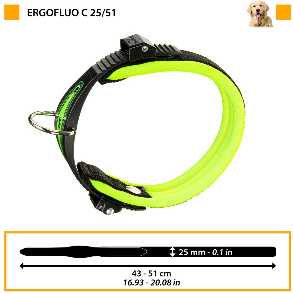 FERPLAST Ergofluo C25/51 Нашийник для собак5