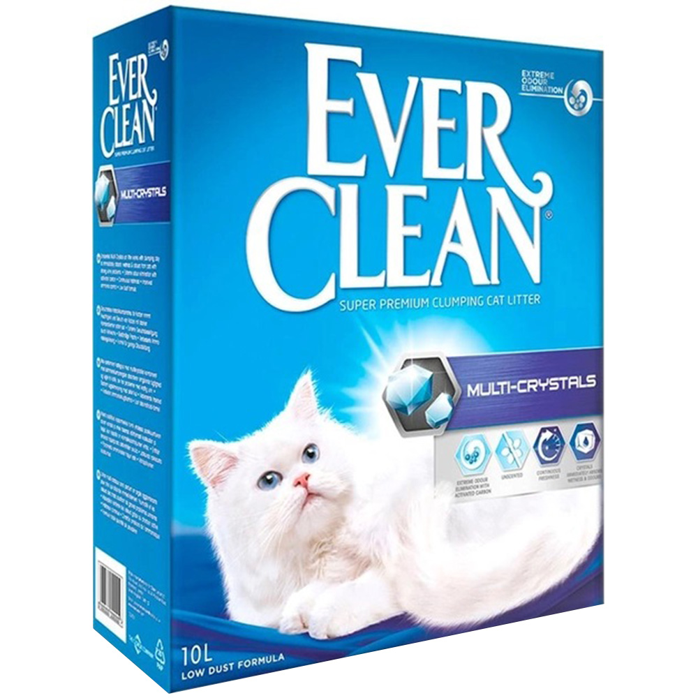 EVERCLEAN Multi-Crystals Наполнитель бентонитовый для кошачьих туалетов1