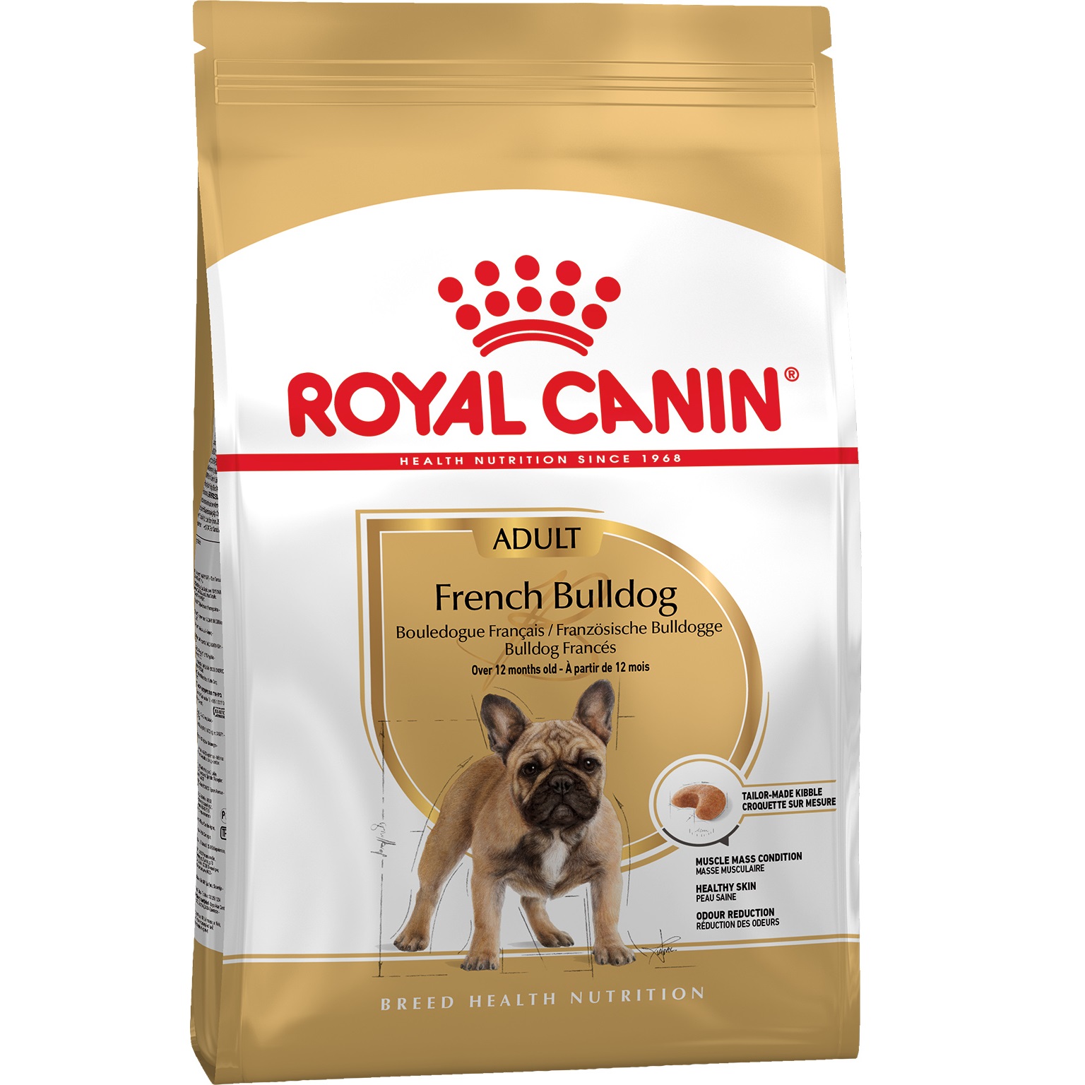 ROYAL CANIN French Bulldog Adult Сухой корм для взрослых собак породы Французский бульдог0