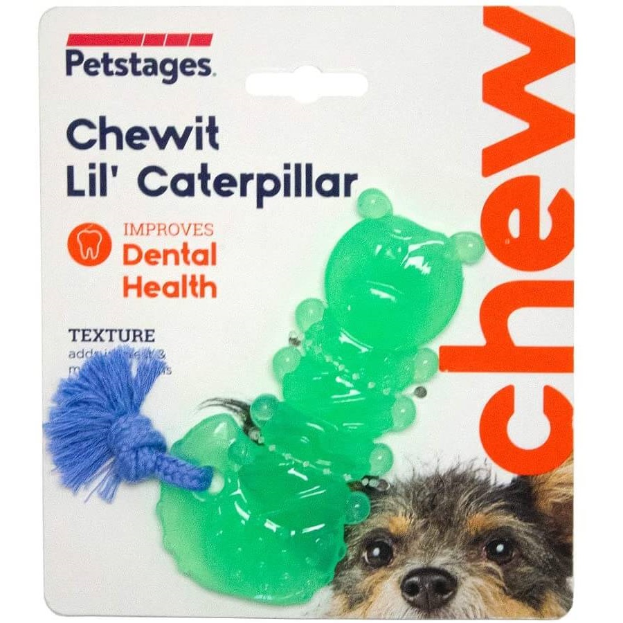 PETSTAGES Chewit Lil’ Caterpillar Игрушка для собак Гусеница1