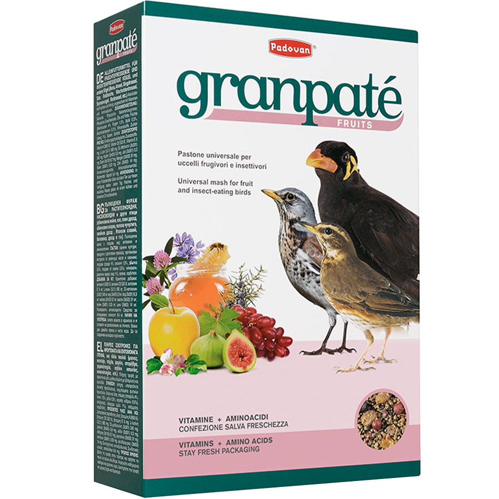 PADOVAN Granpatee Fruits Корм для птиц0