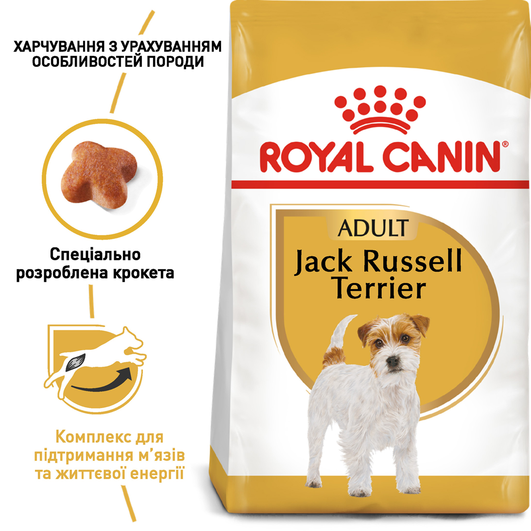 ROYAL CANIN Jack Russell Terrier Adult Сухой корм для взрослых собак породы джек-рассел-терьер4