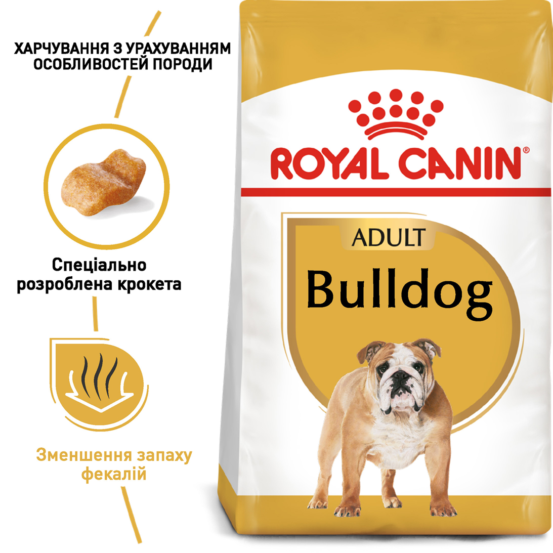 ROYAL CANIN Bulldog Adult Сухий корм для дорослих собак породи Англійський бульдог3