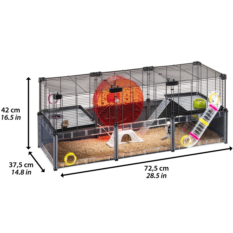 FERPLAST Multipla Hamster Large Клітка для хом'яків та мишей8