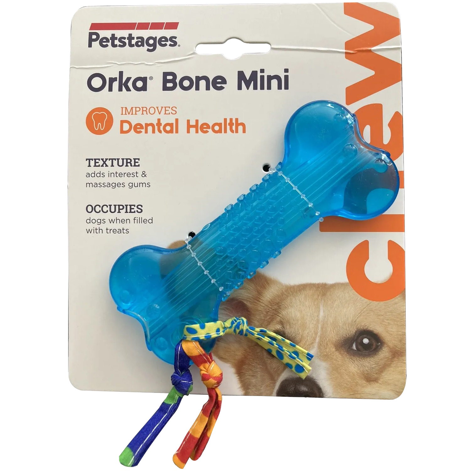 PETSTAGES Orka Bone Mini Іграшка для собак "Міні кістка"2