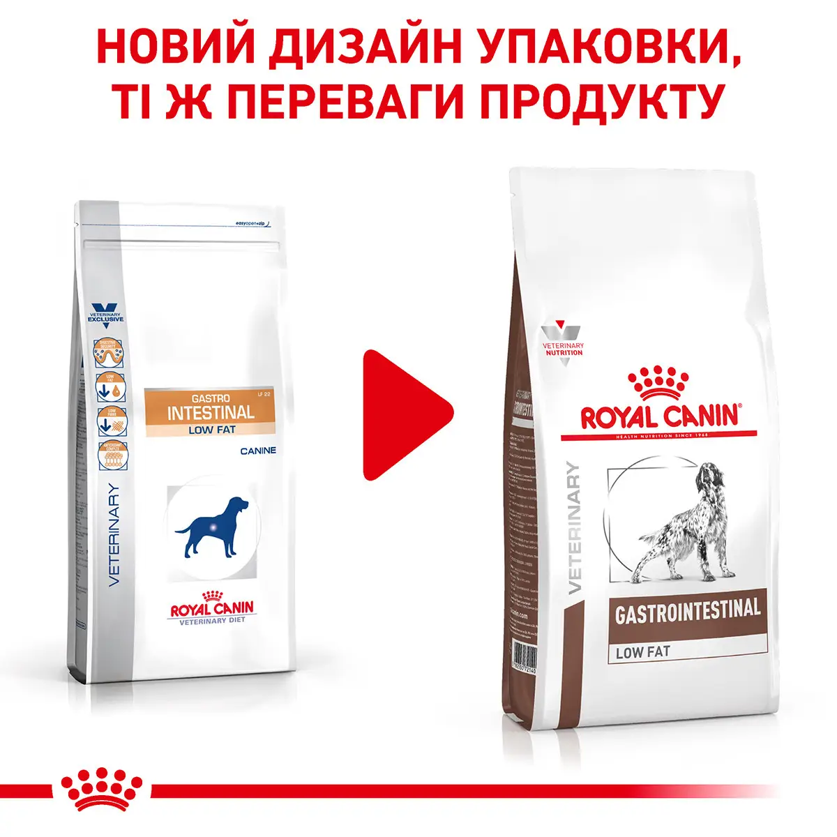 ROYAL CANIN Gastro Intestinal Low Fat Dog Сухий корм для дорослих собак2