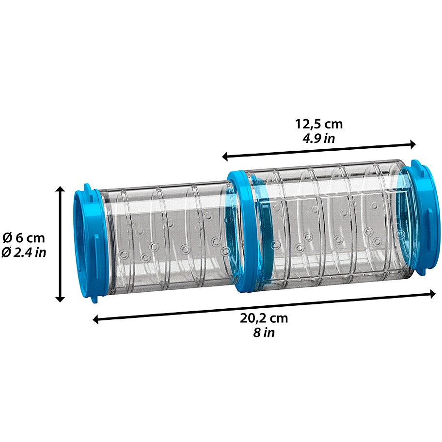 FERPLAST FPI 4816 Телескопический туннель для клеток хомяков4