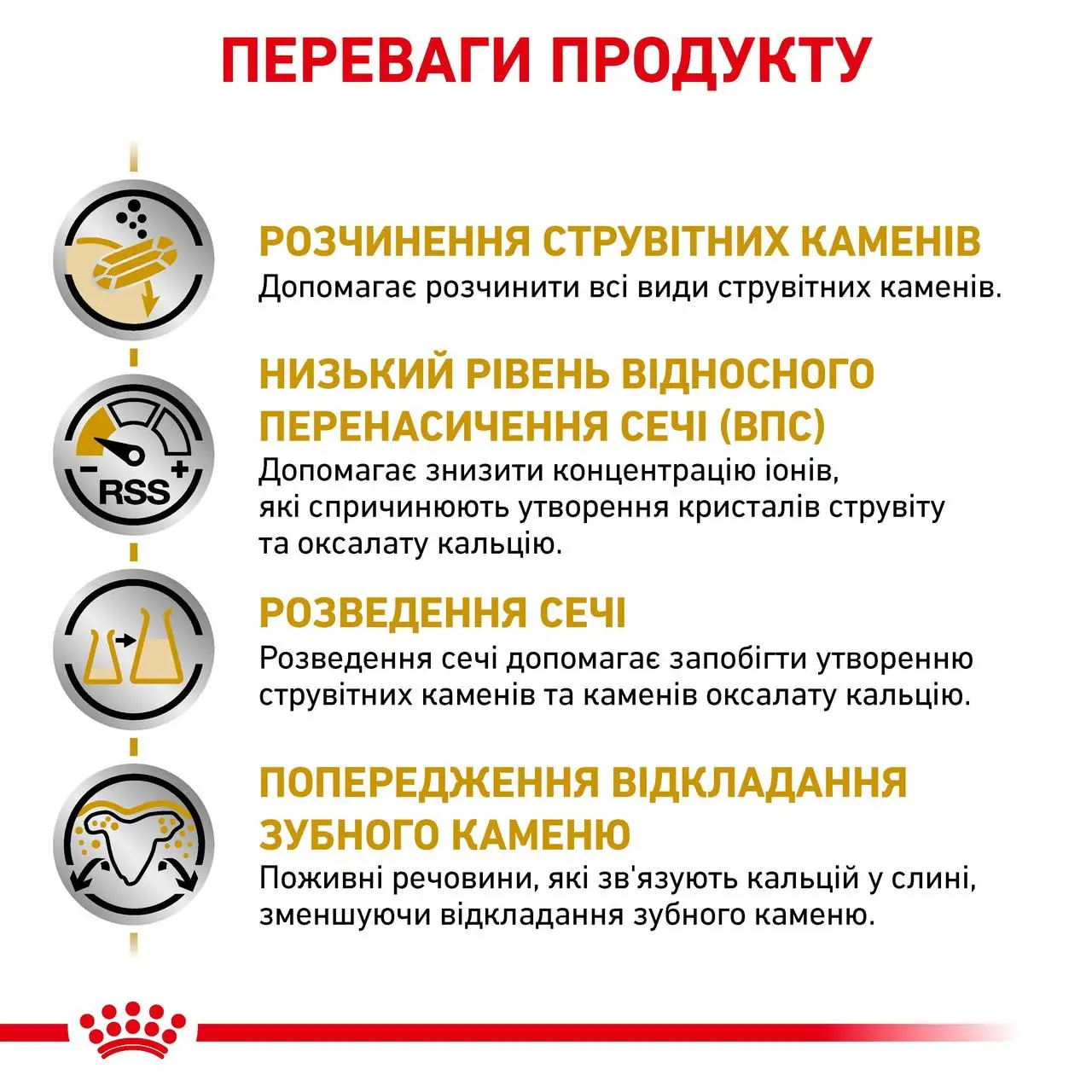 ROYAL CANIN Urinary S/O Small Dog Сухий корм для дорослих собак3