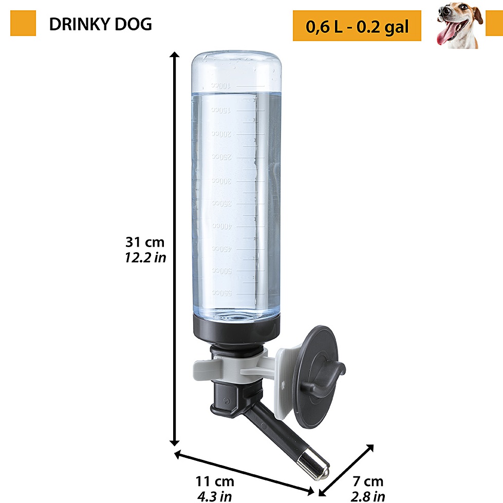 FERPLAST Drinky Dog Поїлка для переносок для собак5