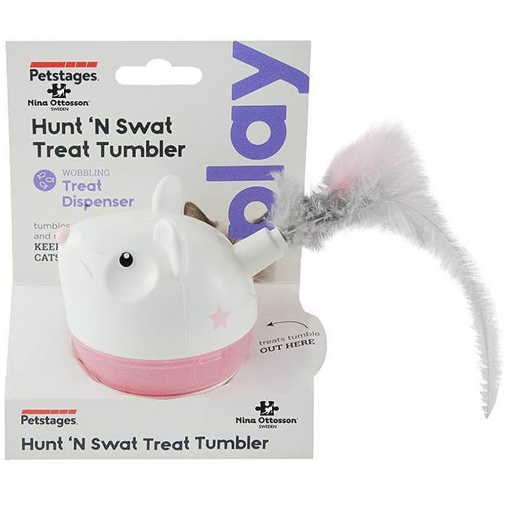 NINA OTTOSSON Hunt`N Swat Treat Tumbler Інтерактивна іграшка для котів Миша3