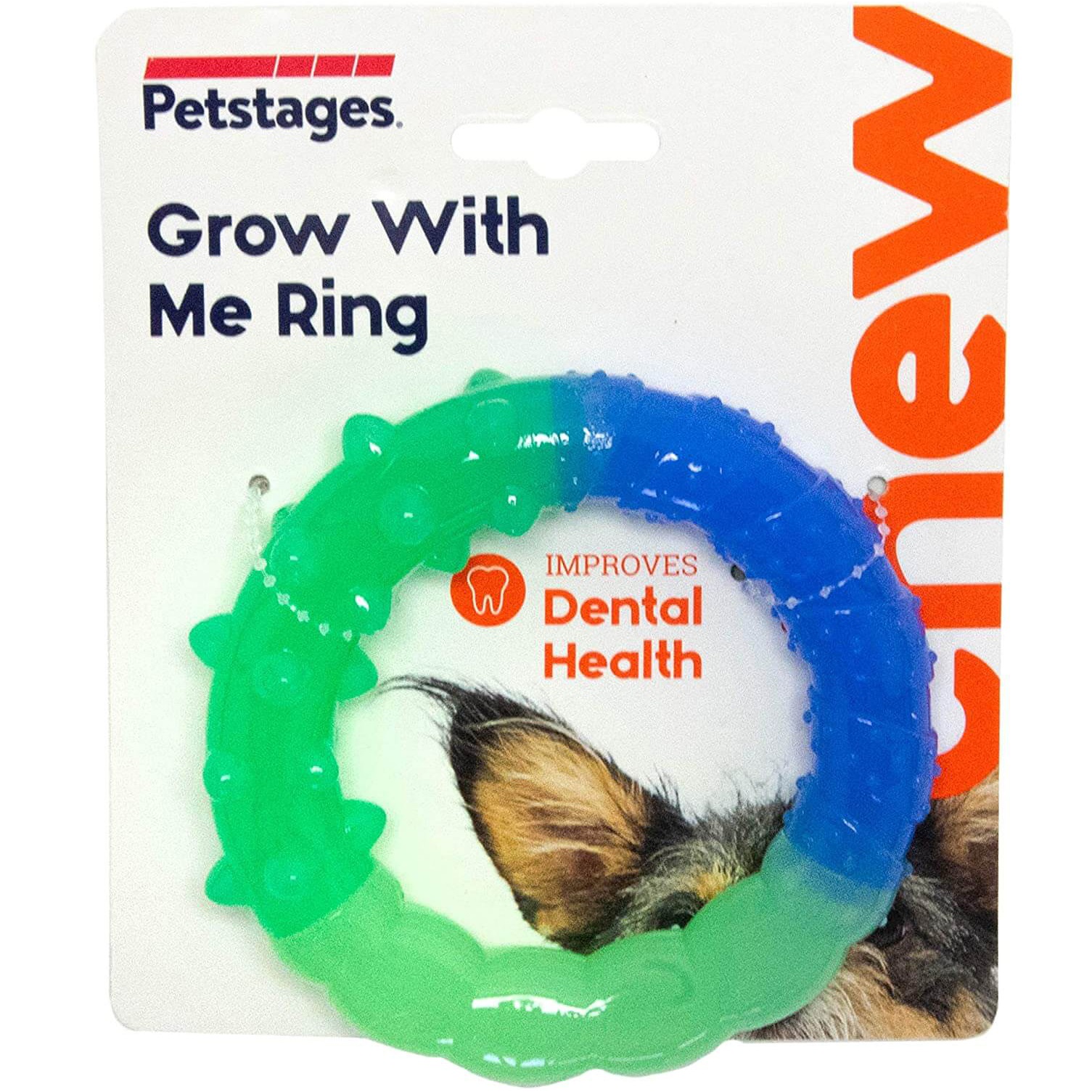 PETSTAGES Orka Grow With Me Ring Игрушка для собак "Комбинированное кольцо"4