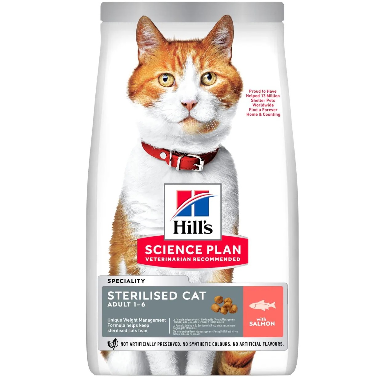 HILL'S Science Plan Adult Sterilised Cat Сухий корм для стерилізованих котів (з лососем)0