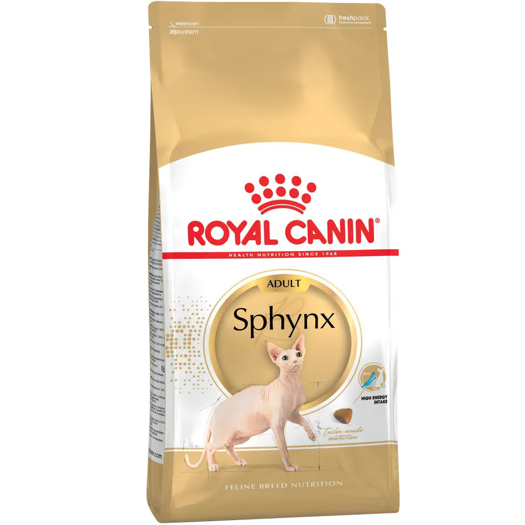 ROYAL CANIN Sphynx Adult Сухой корм для взрослых котов породы Сфинкс0