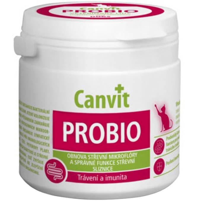 CANVIT Probio For Cats Комплекс пробіотиків для підтримки імунітету та травлення у котів0