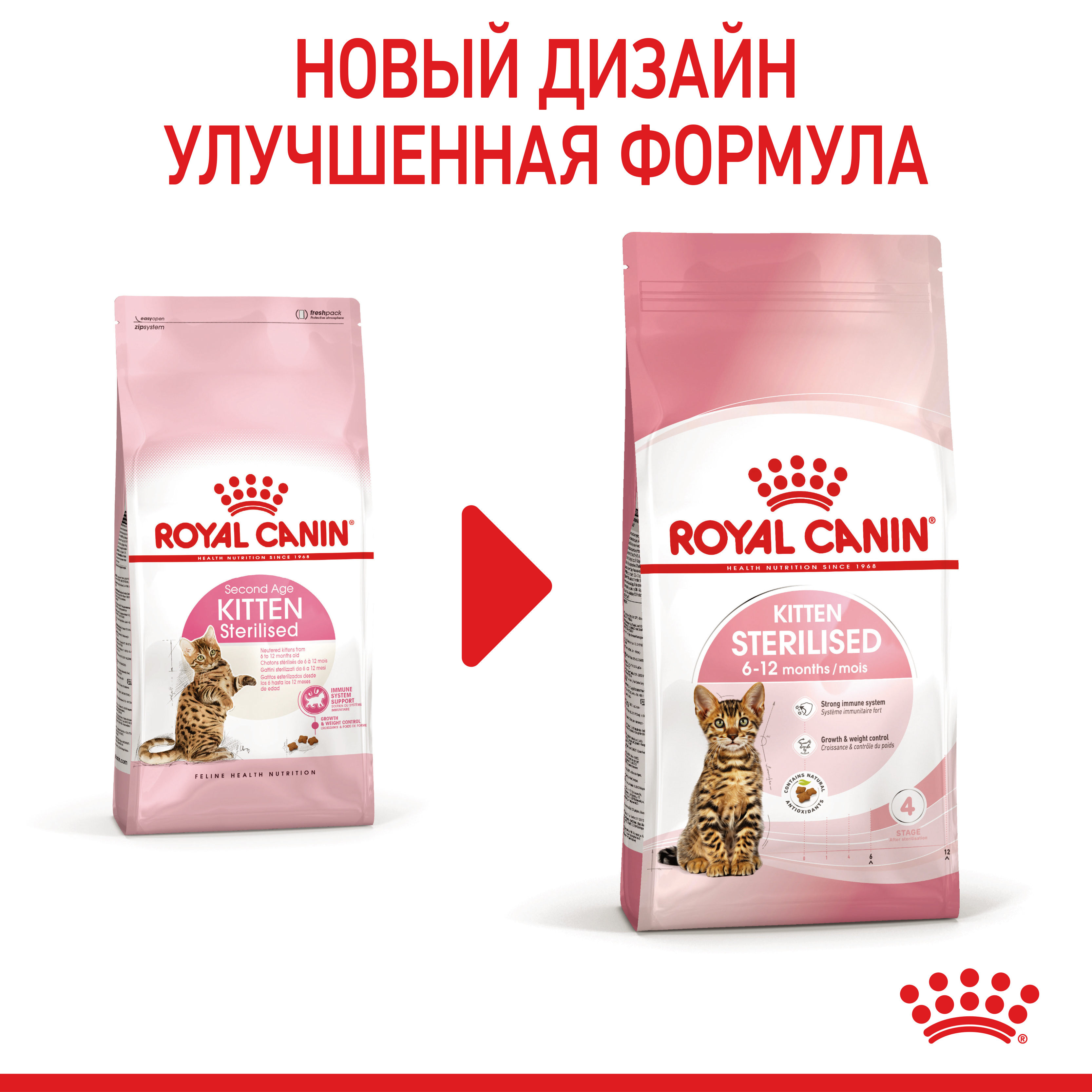 ROYAL CANIN Kitten Sterilised Сухой корм для стерилизованных котят8