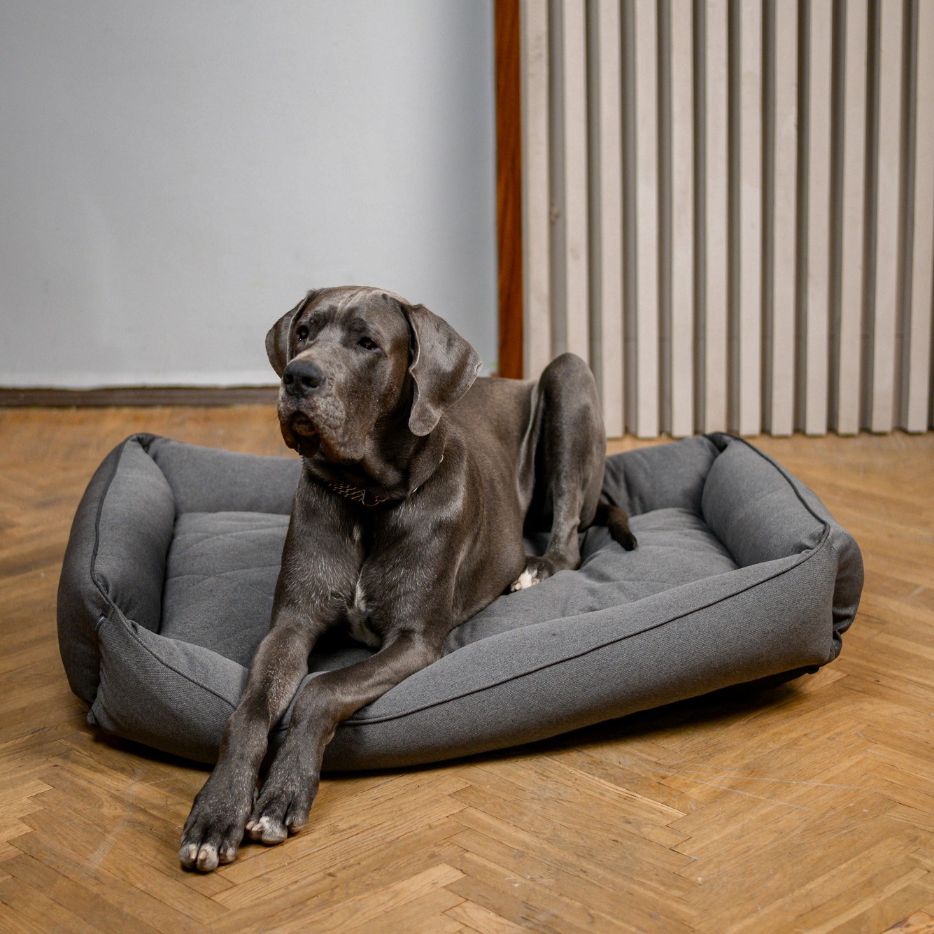 HARLEY AND CHO Лежанка для собак Sofa Gray5