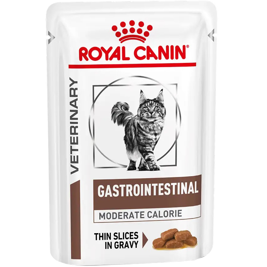 ROYAL CANIN Gastro-intestinal Moderate Влажный корм для взрослых котов0