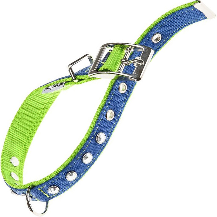 FERPLAST Dual Collar CF25/45 Blue-Green Ошейник для собак0