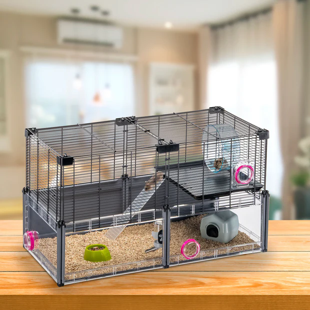 FERPLAST Multipla Hamster Nera Gabbia Клітка для хом'яків та мишей6