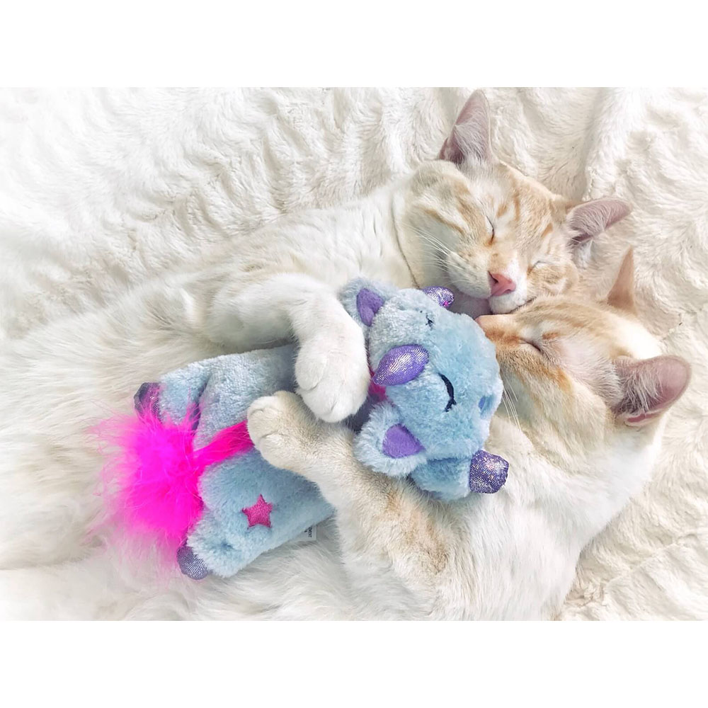 PETSTAGES Cuddle Pal Unicorn Игрушка для котов "Подушка Единорог"6