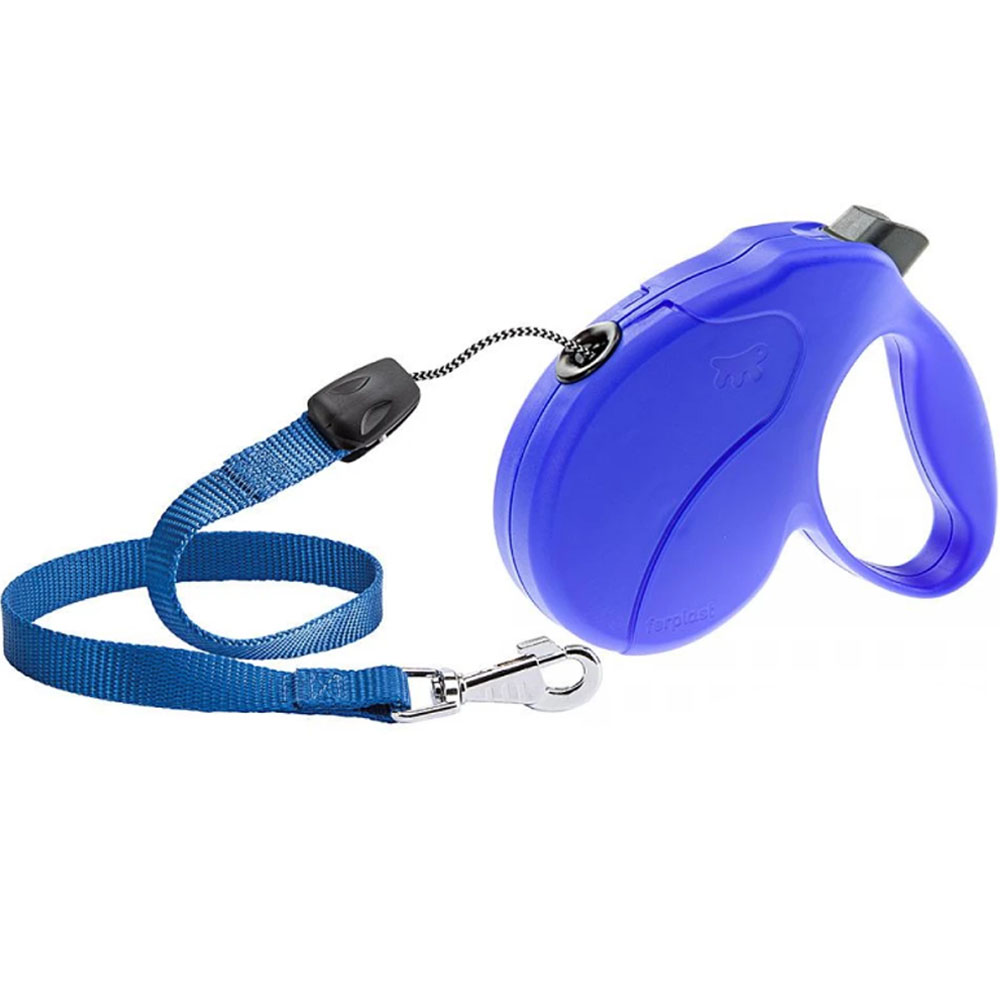 FERPLAST Amigo Easy Cord Blue Поводок-рулетка для собак0