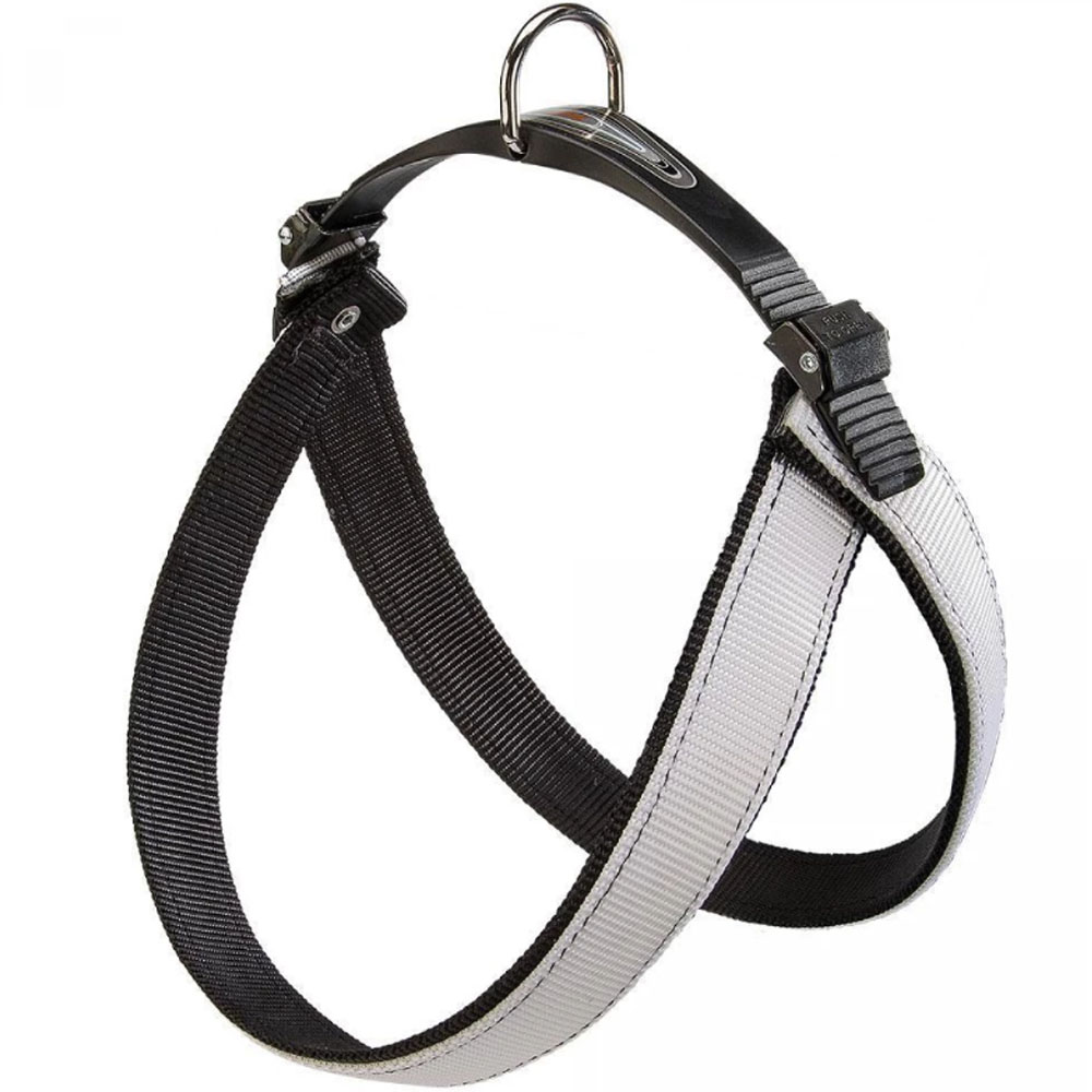 FERPLAST Agila Dual 3 Harness White-Black Шлейка для собак0