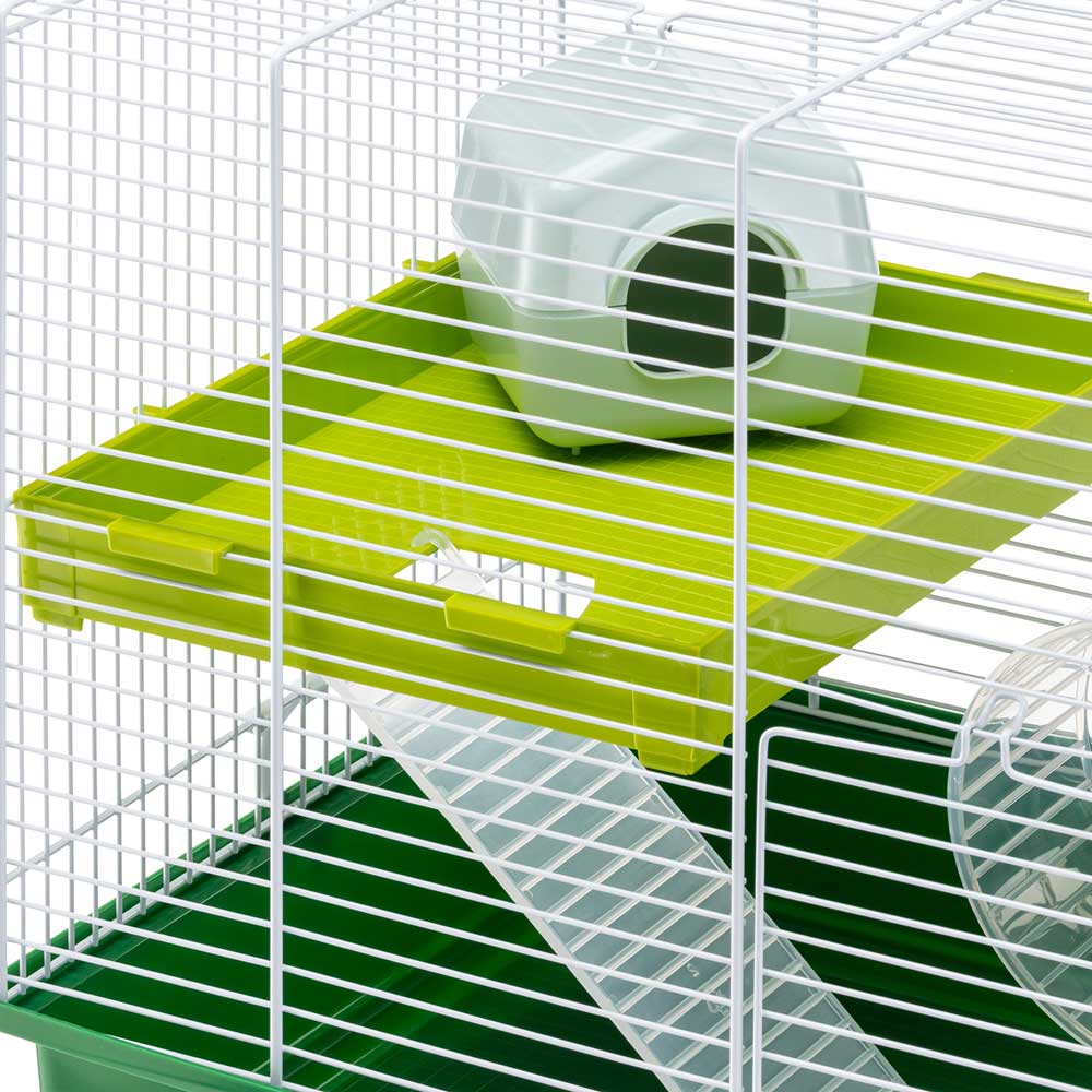 FERPLAST Hamster Duo White Двоповерхова клітка для хом'яків3