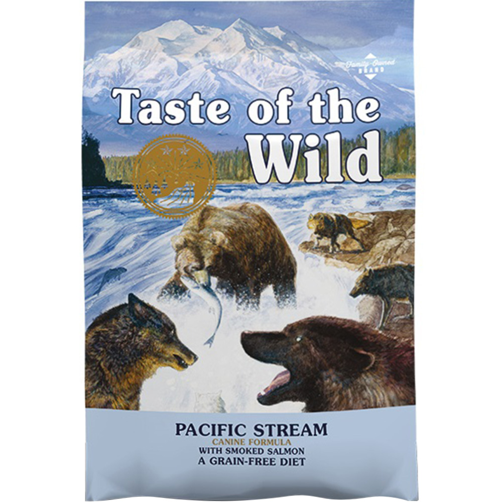 TASTE OF THE WILD Pacific Stream Canine Formula Cухий корм для дорослих собак (Лосось)0