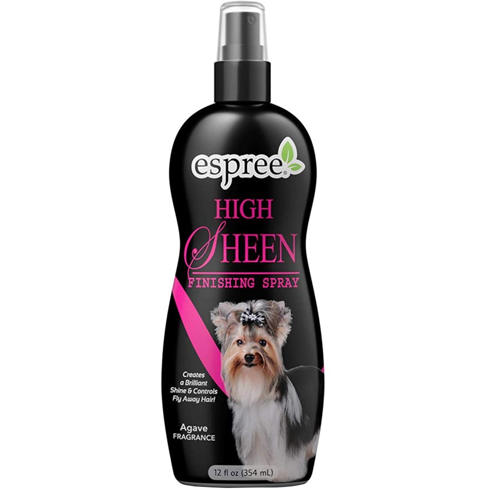 ESPREE High Sheen Finishing Spray Профессиональный спрей для усиления блеска шерсти собак и котов0