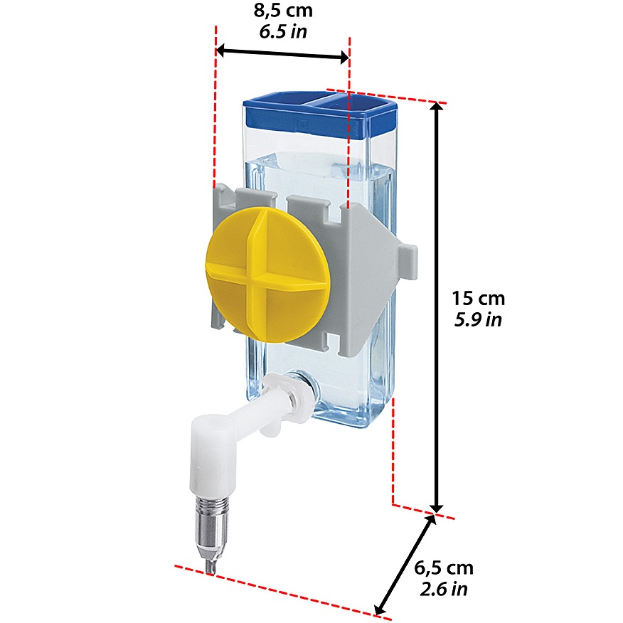 FERPLAST SIPPY 4672 Поїлка для хом'яків та мишей5