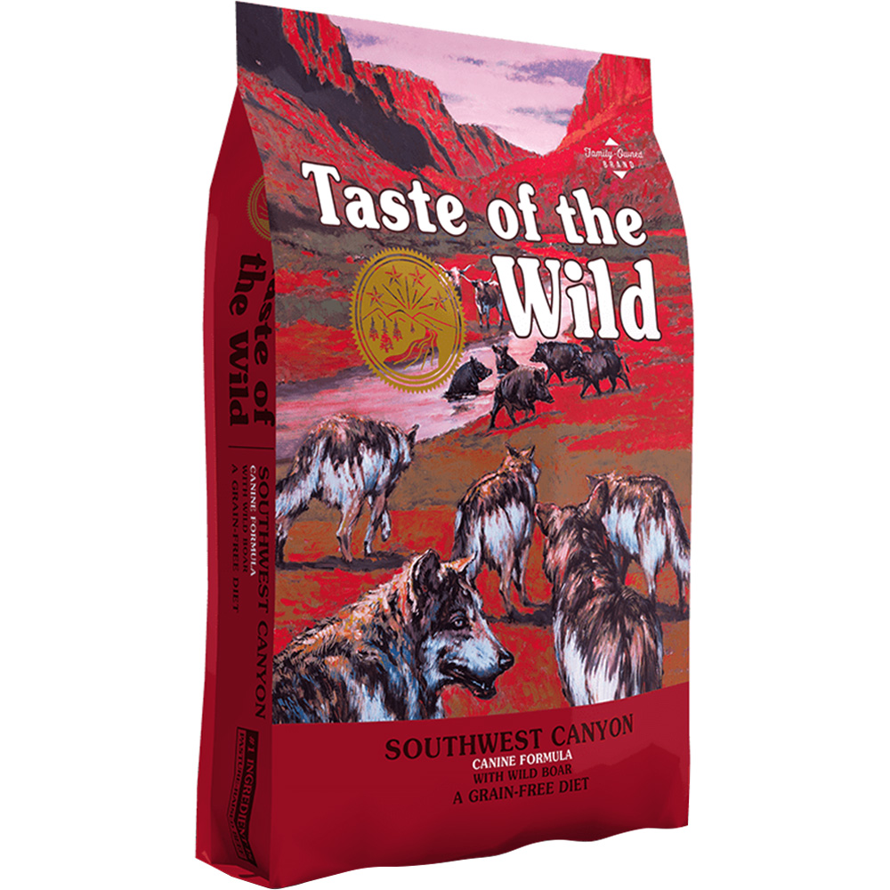 TASTE OF THE WILD Southwest Canyon Canine Formula Сухой корм для собак всех пород и всех стадий жизни (с диким кабаном)1